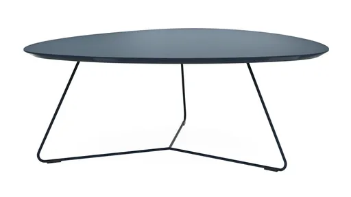 Couchtisch Fano - LBH ca. 96x86x38 cm, Fenix, Dunkelblau