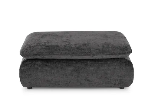 Hocker - Stoff, Schwarz