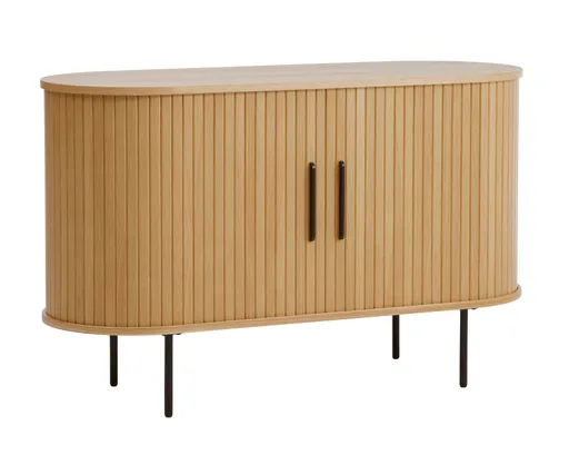 Sideboard - B ca. 120 cm, Eiche Furnier, Natur