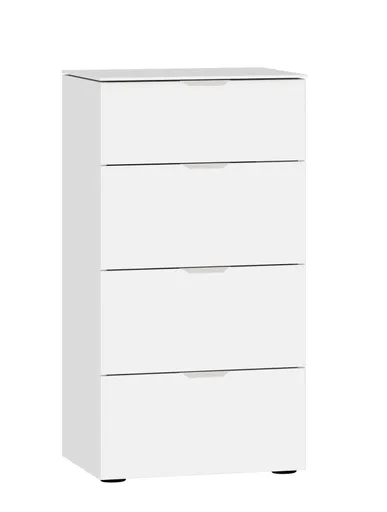 Kommode JOIN IT- Glas, Weiß, Matt, Weiß