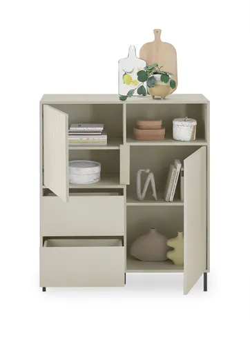 Highboard - B ca. 106 cm, Kaschmir