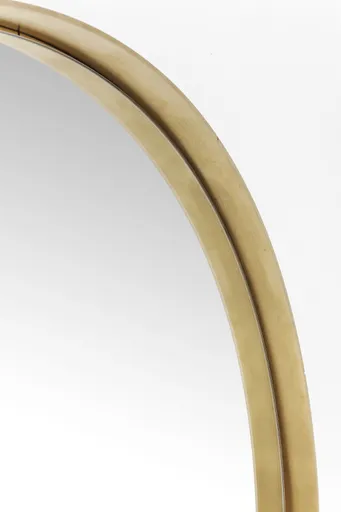 Wandspiegel- D ca. 100 cm, Messing, Goldfarben