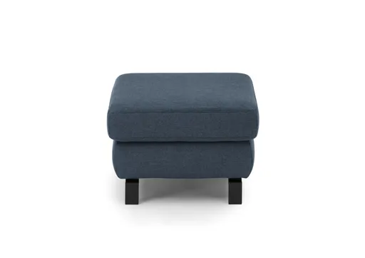 Hocker CALM PLUS 2.0 - BL ca. 66x66 cm, Stoff, Dunkelblau