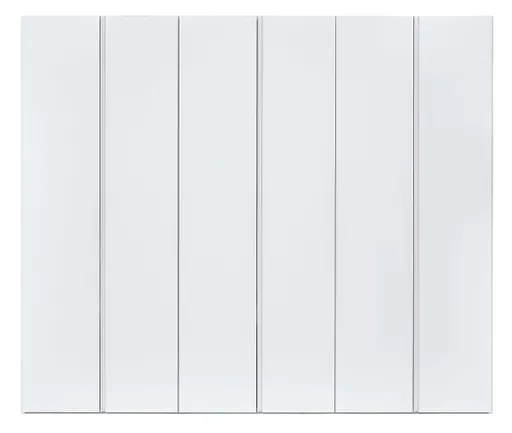 Drehtürenschrank Loretto - B ca. 280 cm, Melamin matt, Weiß