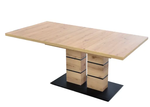 Esstisch - ausziehbar, LB 130 x 90 cm, Eiche