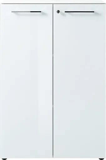 Aktenschrank GWEN - B/H/T ca. 80x120x37 cm, Weiß