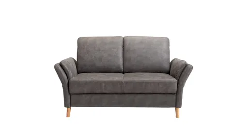 Sofa Vayra - 2,5-Sitzer, Stoff, Anthrazit