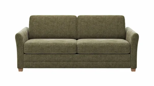 Sofa Lakeville - 2-Sitzer inkl. Schlaffunktion, Stoff, Grün
