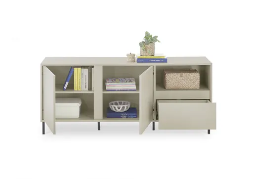 TV-Lowboard - B ca. 158 cm, Kaschmir