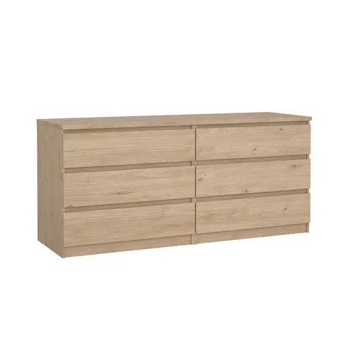 Kommode - B ca. 154 cm, Jackson Hickory Nachbildung