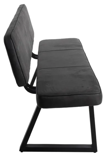 Bank - Microfaser, Anthrazit