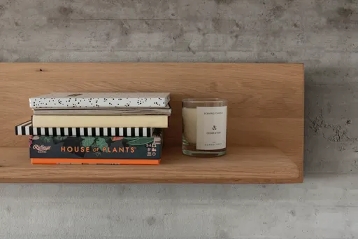 Wohnwand - Eiche Nachbildung, Eiche massiv geölt