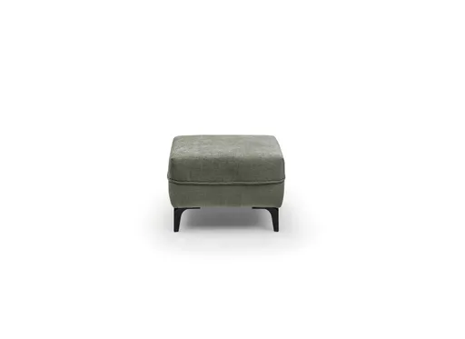 Hocker JERINA - Stoff, Grün