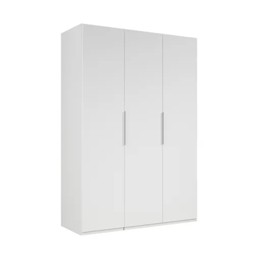Drehtürenschrank- B ca. 150 cm, Weiß