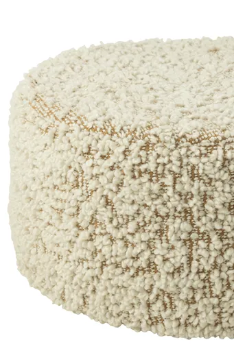 Hocker - DH ca. 60x30 cm, Creme