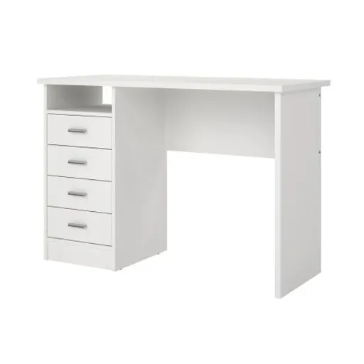 Schreibtisch - LB ca. 110x49 cm, Weiß