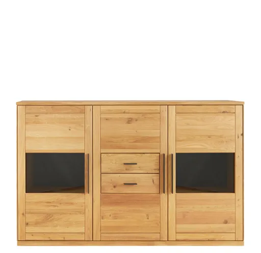 Highboard Faro 6.0 - Wildeiche massiv, natur, geölt