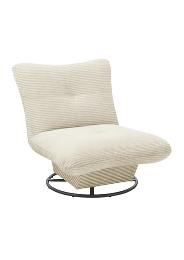 Drehsessel - Stoff, Creme