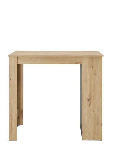 Bartisch - LB ca. 115x50 cm, Artisan Eiche Nachbildung, Schwarz