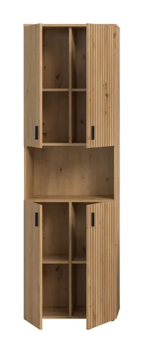 Hochschrank - B ca. 60 cm, Artisan Eiche Nachbildung