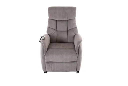 TV-Sessel - Aufstehhilfe, Relaxfunktion, Stoff, Grau