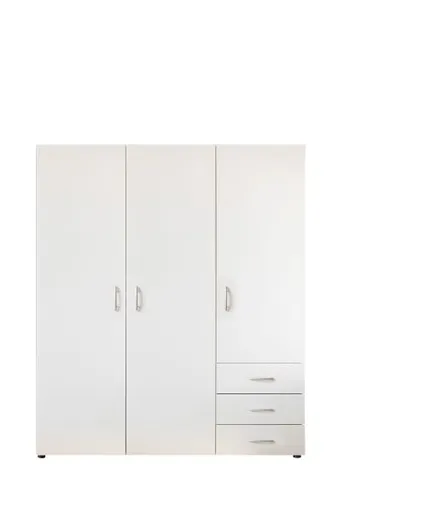Kleiderschrank- B ca. 150 cm, Weiß