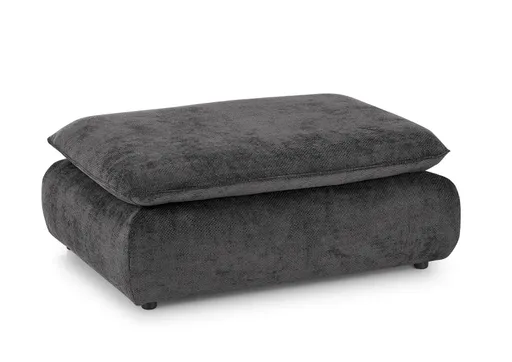 Hocker - Stoff, Schwarz