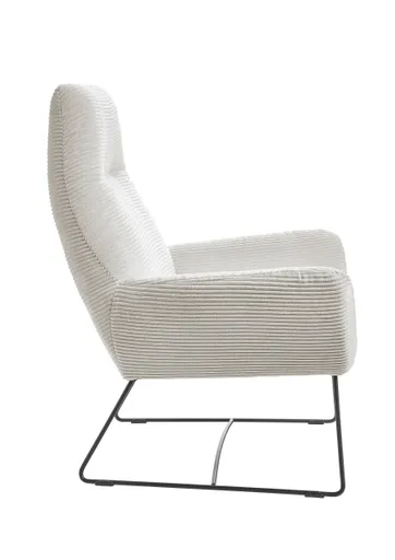 1-Sitzer Sessel - Cord, cremweiss