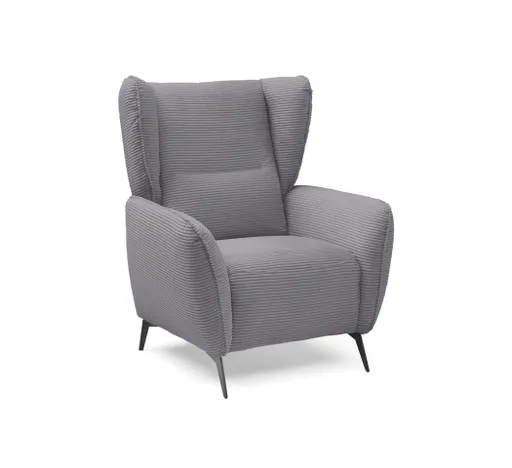 Sessel EILA - Stoff, Dunkelgrau