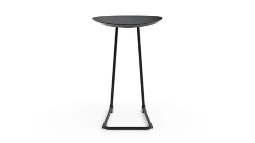 Sofatisch Fano - LBH ca. 57x39x54 cm, Fenix, Schwarz