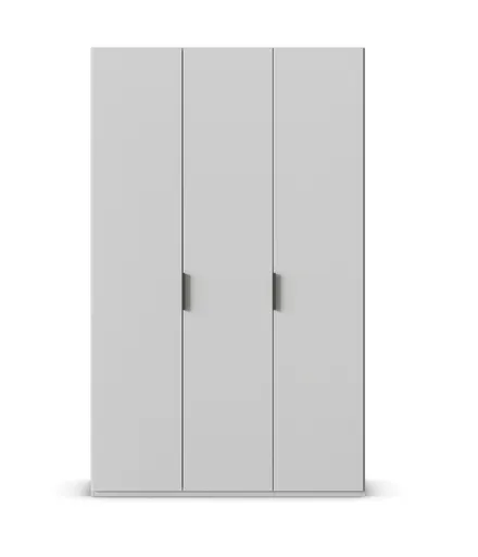 Drehtürenschrank ROVERO- B ca. 135 cm, Hellgrau