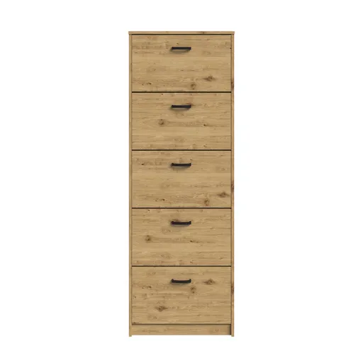 Schuhschrank- Eiche Dekor