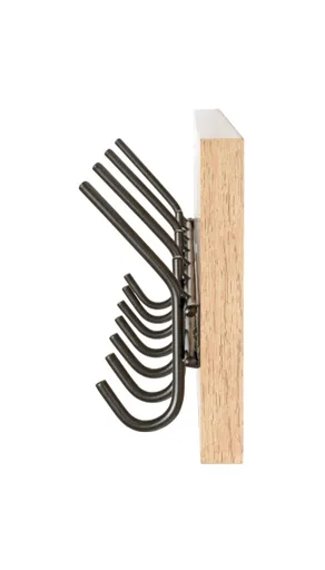 Wandgarderobe - B ca. 60 cm, Eiche Nachbildung