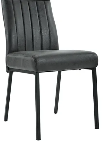 Stuhl - Stoff, Vintage Anthrazit