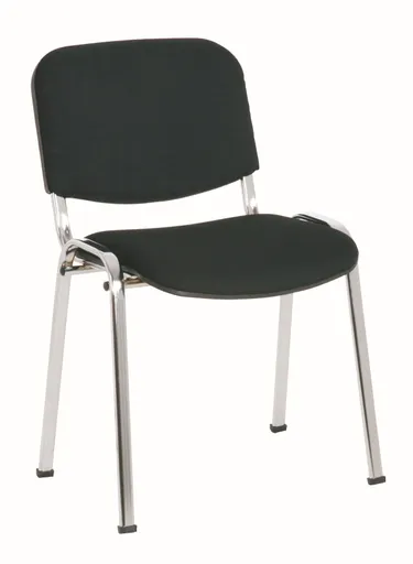 Stuhl - Stoff, Grau