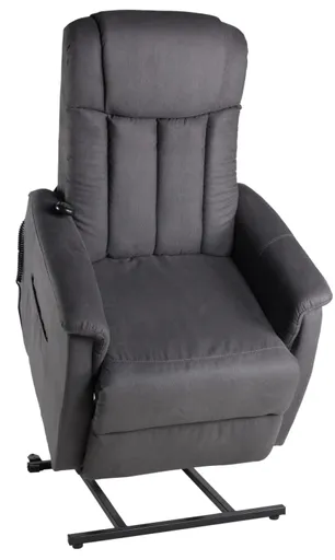 TV-Sessel - Aufstehhilfe, Relaxfunktion, Microfaser, Anthrazit 