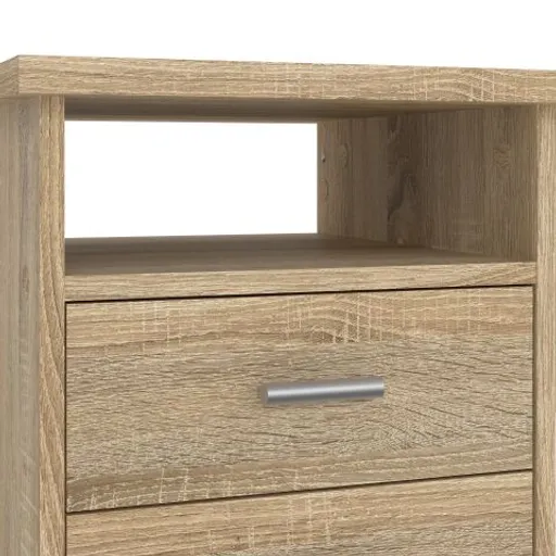 Schreibtisch - LB ca. 110x49 cm, Eiche Struktur Nachbildung