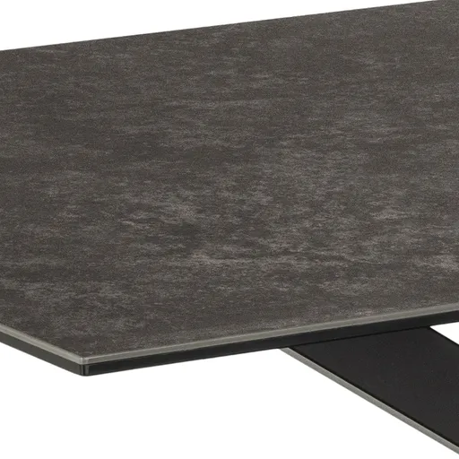 Esstisch ABBIGAIL - LB ca. 160x90 cm, Schwarz