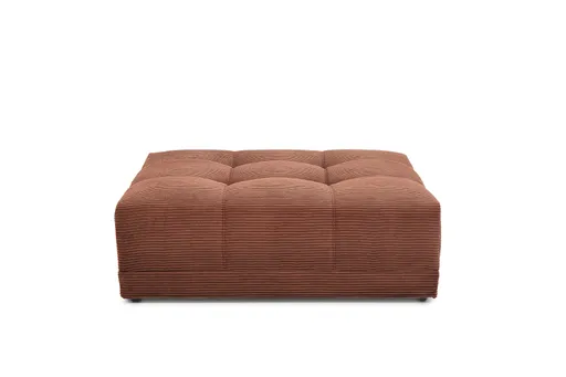 Hocker JANNI - Stoff, Rost