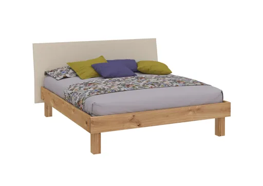 Bettgestell NAMIK_N- Liegefläche ca. 180x200 cm, Wildeiche Natur, Geölt