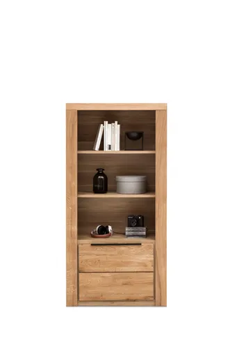 Regal - Eiche Dekor, Eiche Massiv, Geölt