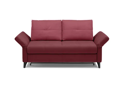 Sofa Peppina - 2-Sitzer, Stoff Rot
