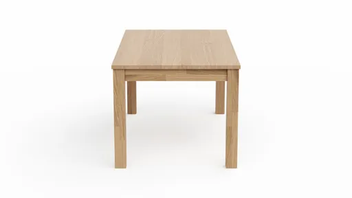 Esstisch Dinner - LB ca. 160x90 cm, Eiche bianco massiv