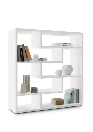 Raumteiler - B ca. 130 cm, Weiß