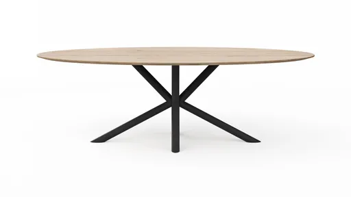 Esstisch Phoenix - LB ca. 240x110cm, Eiche, eco snow lackiert