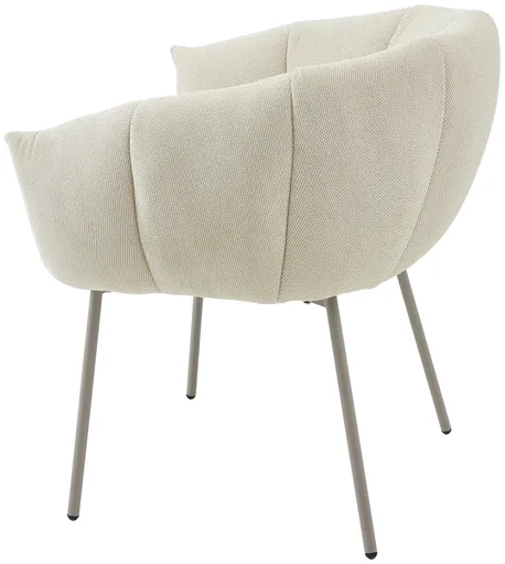 Armlehnstuhl - Stoff, Beige