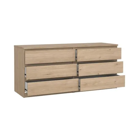 Kommode - B ca. 154 cm, Jackson Hickory Nachbildung
