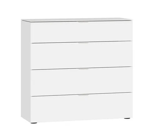 Kommode JOIN IT- Glas, Weiß, Matt, Weiß