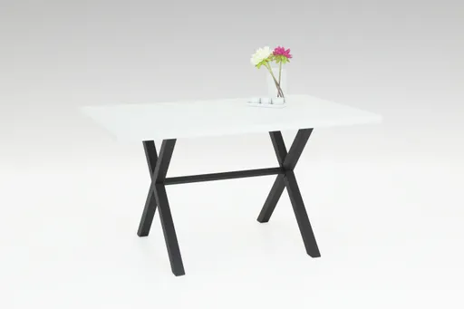 Esstisch - LB ca. 140x90 cm, Weiß