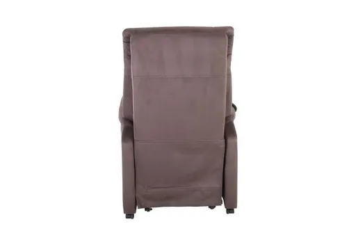 TV-Sessel MALEK - Relaxfunktion, Stoff, Braun